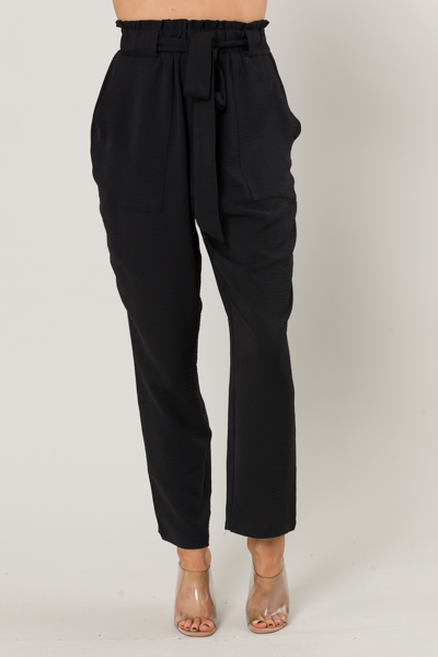 Classic Black Tie Pant