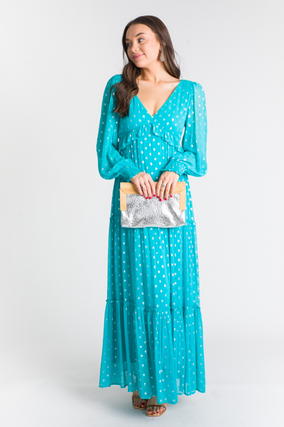 Dazzle V Maxi, Teal Silver