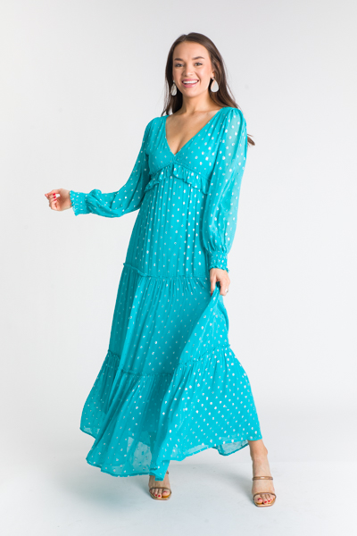 Dazzle V Maxi, Teal Silver