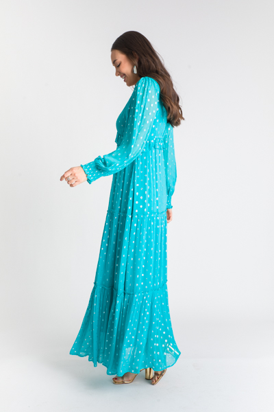 Dazzle V Maxi, Teal Silver