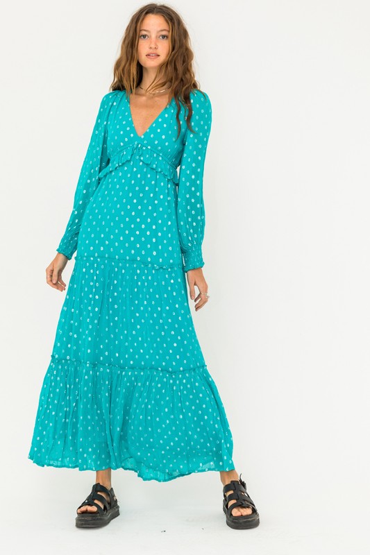 Dazzle V Maxi, Teal Silver