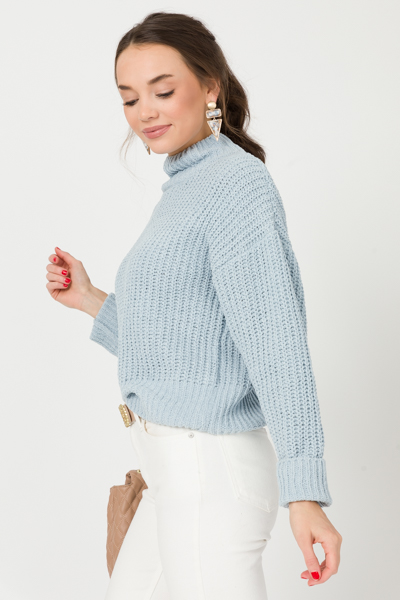 Meg Soft Sweater, Blue