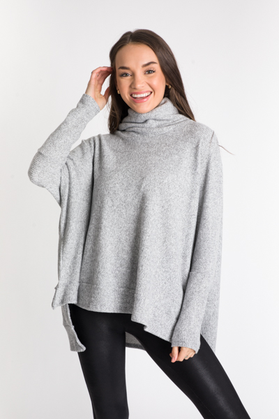 Oversize Thermal Tunic, H. Gray