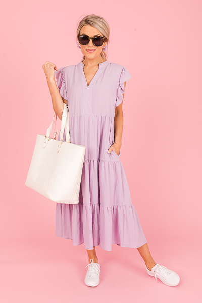 Mid Way Dress, Lavender