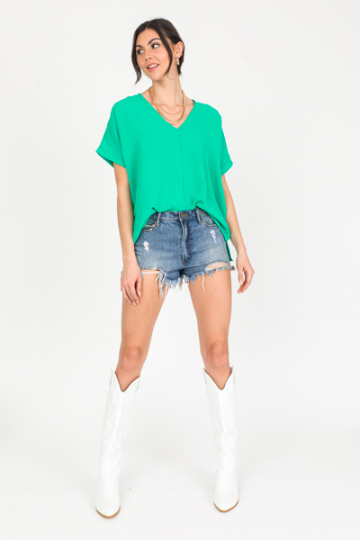 Lola Blouse, Green