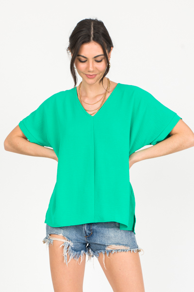 Lola Blouse, Green