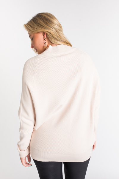 Dolman Mock Sweater, Shell