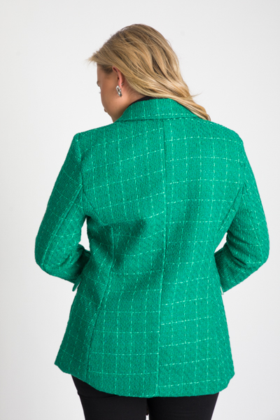 Fab Tweed Blazer, Green