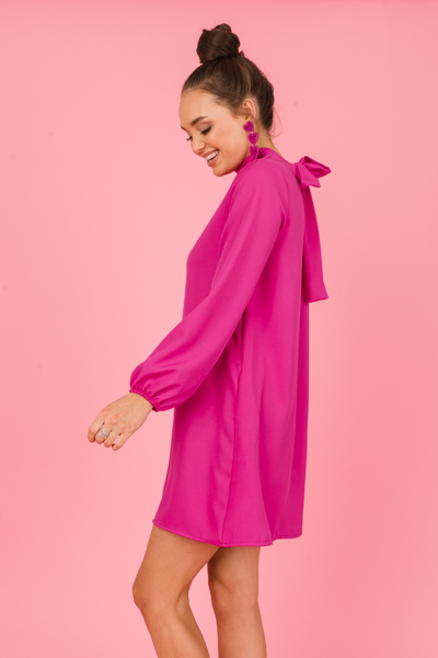 Keely Shift Dress, Magenta