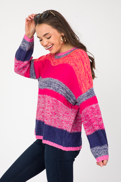 Sally Colorblock Sweater