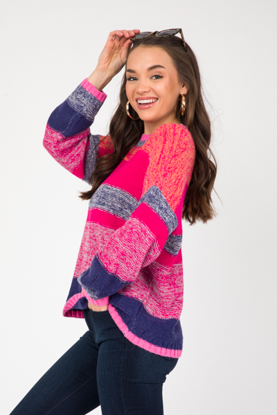 Sally Colorblock Sweater