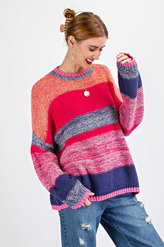 Sally Colorblock Sweater