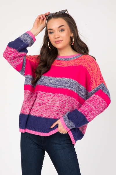 Sally Colorblock Sweater