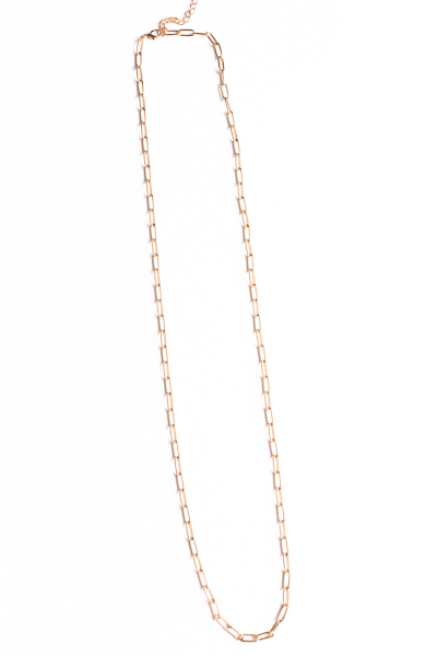 36" Chain Necklace, Gold