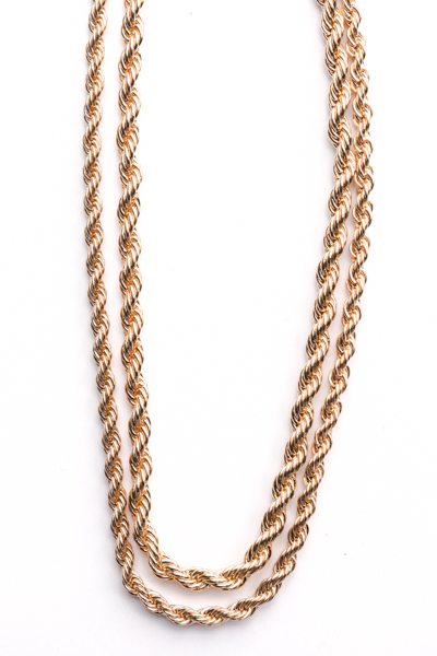 Rope Chain Necklace Set