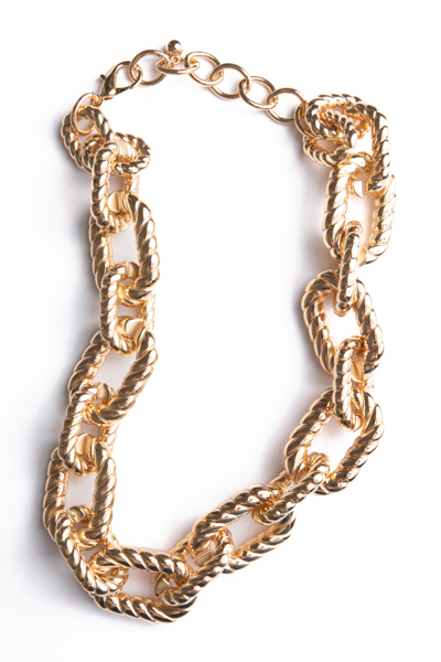 Rope Chain Necklace, Gold