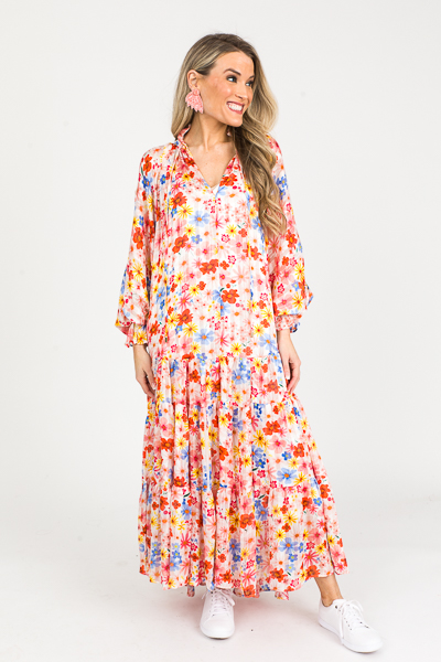 Greta Wild Flower Maxi