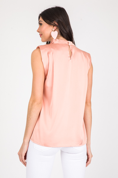 Emmerson Padded Blouse, Peach