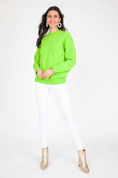 The Billie Sweater, Green