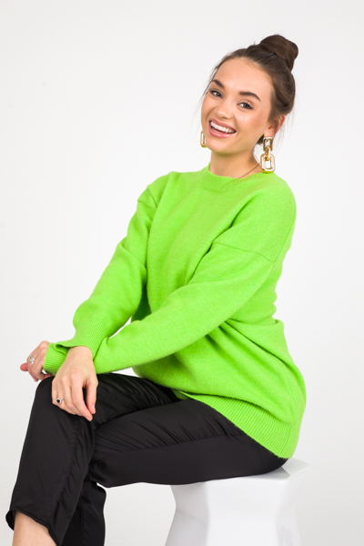 The Billie Sweater, Green