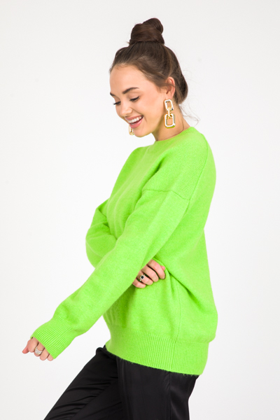 The Billie Sweater, Green