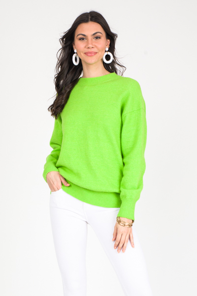 The Billie Sweater, Green