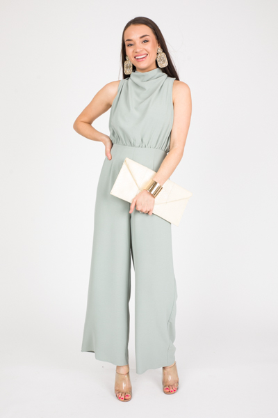 Lisa Jumpsuit, Desert Sage