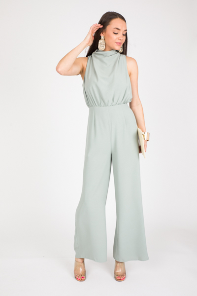 Lisa Jumpsuit, Desert Sage