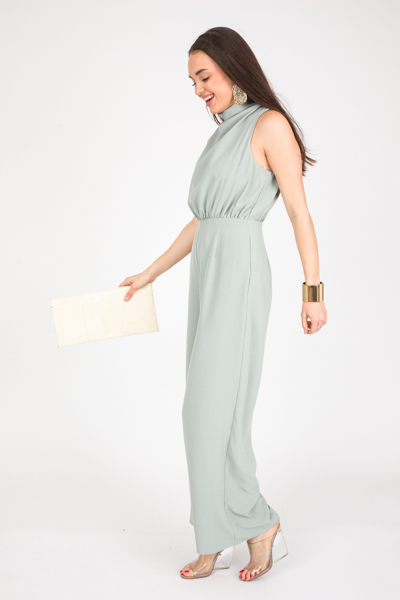 Lisa Jumpsuit, Desert Sage