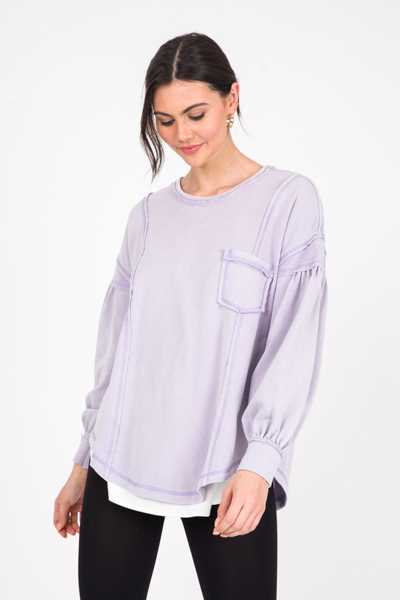 Cool Girl Pullover, Lilac