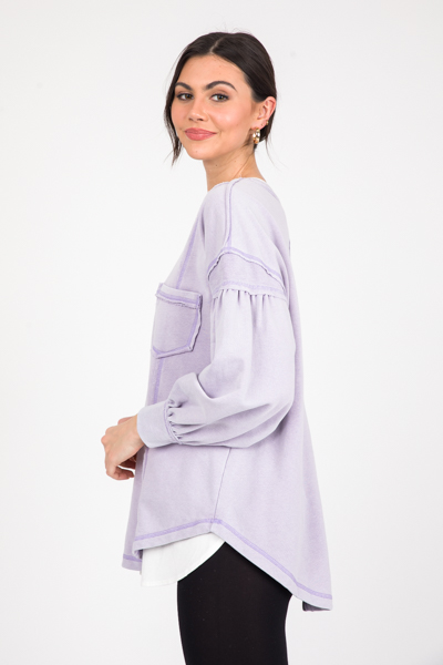 Cool Girl Pullover, Lilac
