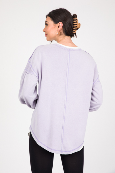 Cool Girl Pullover, Lilac