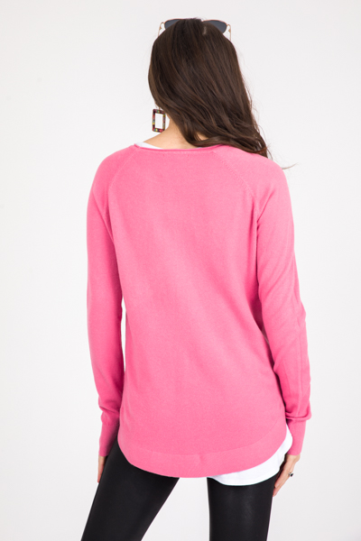 Lulu Sweater, Pink