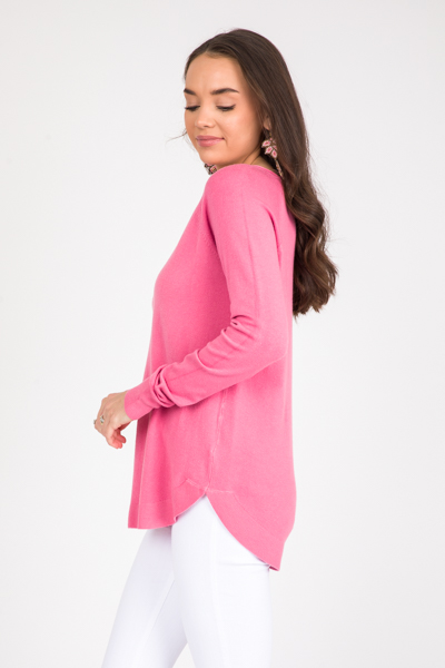 Lulu Sweater, Pink