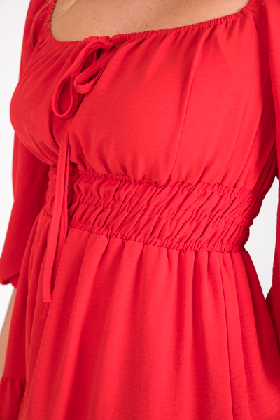 Ronan Red Dress
