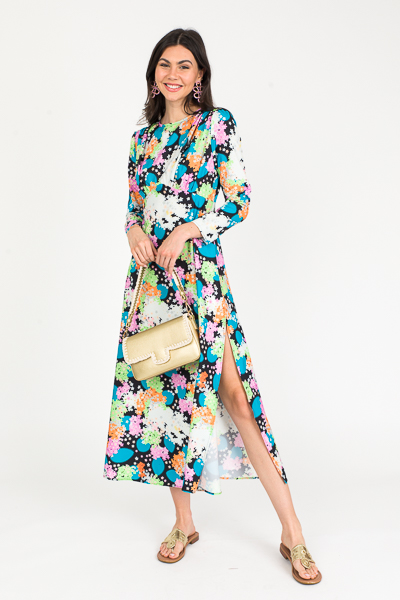 Spring Fever Slit Maxi, Multi