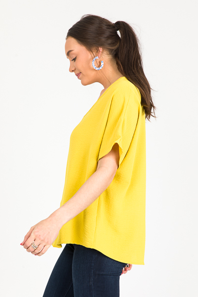 Bobi Blouse, Gold Kiwi