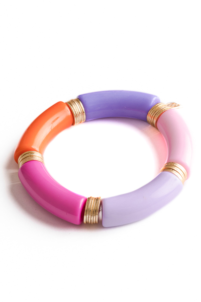 Colorblock Bracelet, Candy