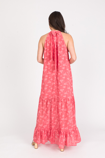 Flow Halter Maxi, Coral