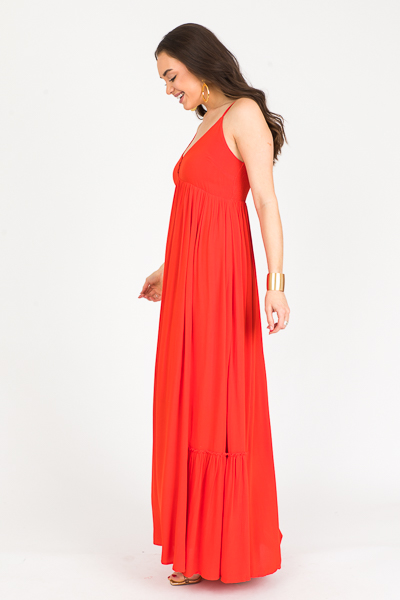 Cam Babydoll Maxi, Tomato Red