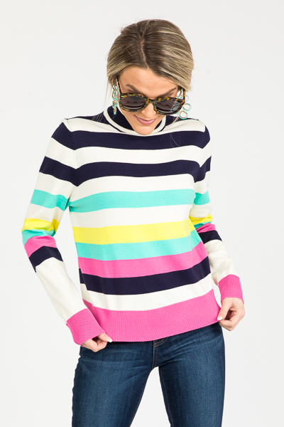 Jackie Stripe Sweater