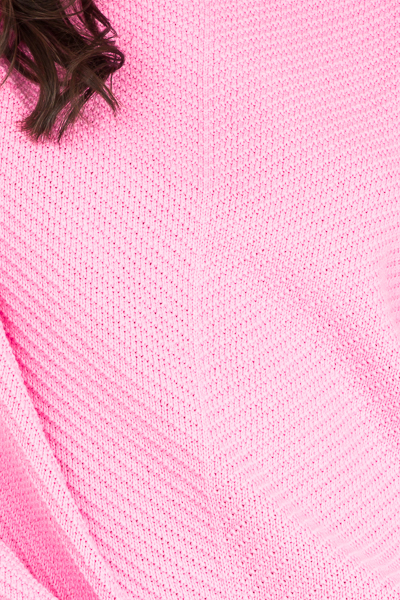 Short Sleeve Sweater, Pink