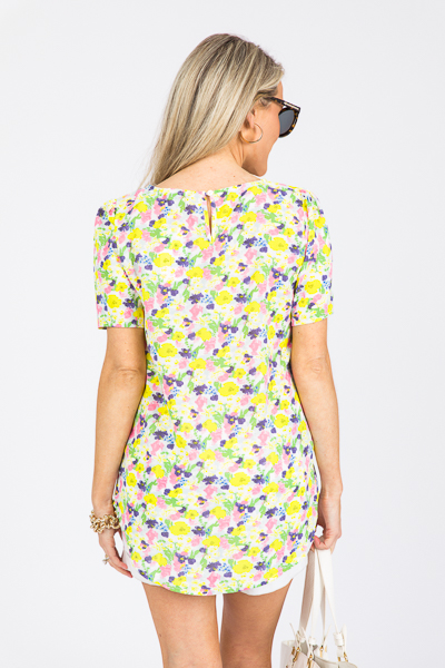 Be Bright Floral Blouse