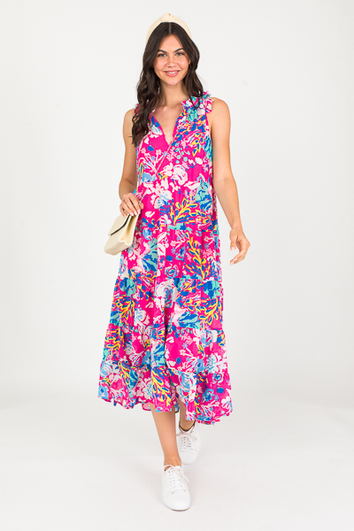 Indy Maxi, Pink Floral