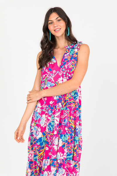 Indy Maxi, Pink Floral