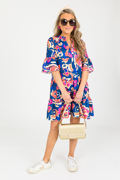 Nova Floral Tiered Dress