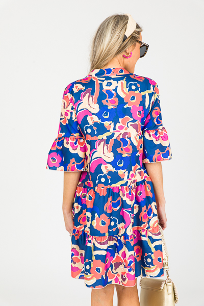 Nova Floral Tiered Dress