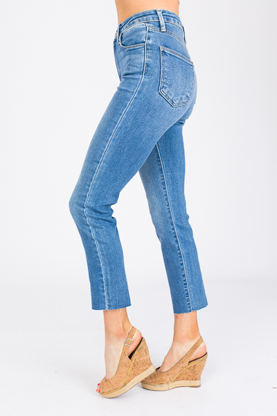 Clean Straight Jeans, Medium