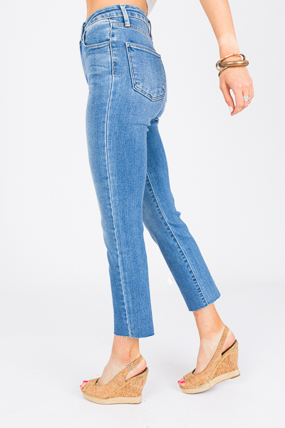 Clean Straight Jeans, Medium