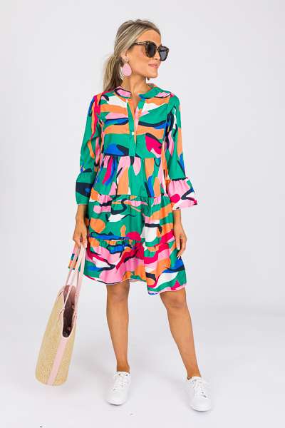 Corrina Multi Tiered Dress